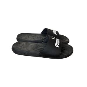 PUMA Women’s Classic Black Slip on Slide Sandals Size 7